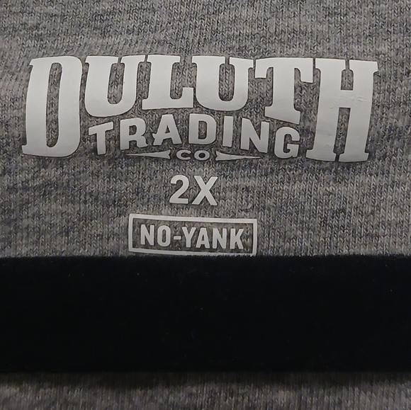 Duluth Trading Women's Plus No-Yank Shelf Bra Tank Gray Size 2X - Picture 5 of 6